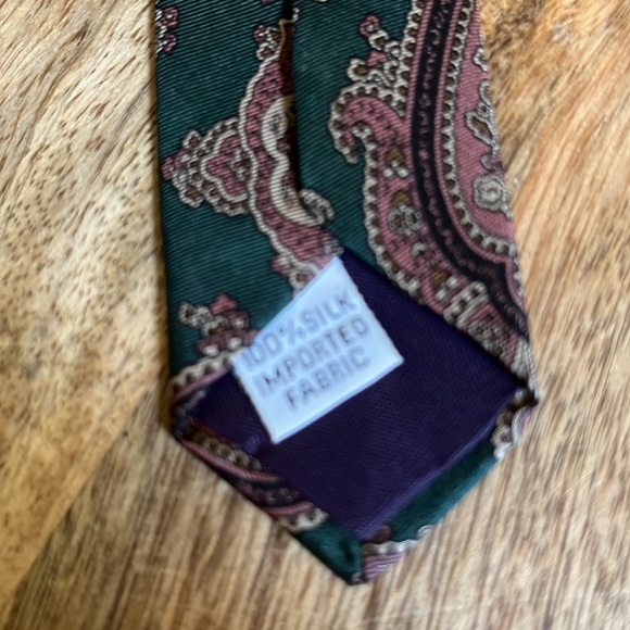 Vintage ALAN ROYCE Princeton, NJ
Paisley Tie Made in USA 100% Silk DeadStock NEW - Picture 10 of 13
